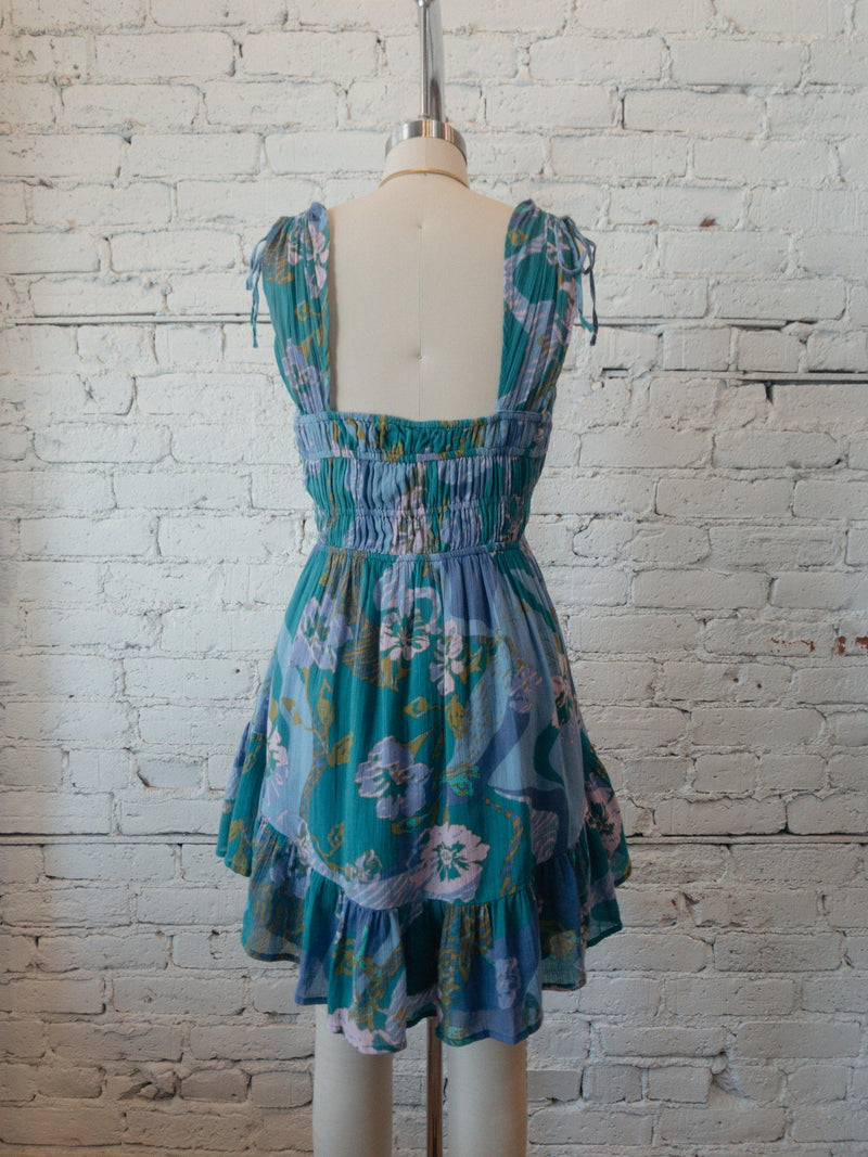 Free People - Vernon Mini Dress-Dress-Yellow Umbrella