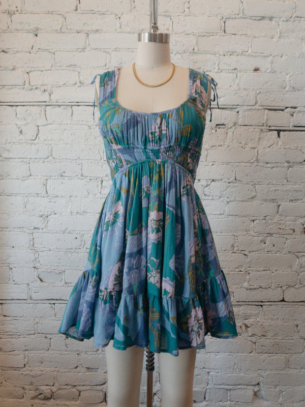 Free People - Vernon Mini Dress-Dress-Yellow Umbrella