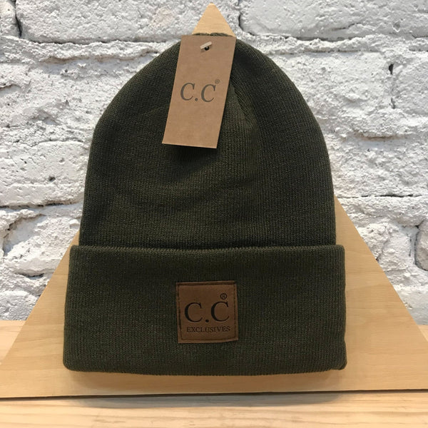 cc logo beanie