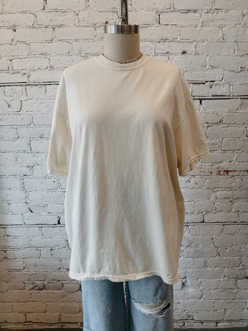 Comfort Colors Heavyweight Tee - Plus-Plus Size Top-Yellow Umbrella