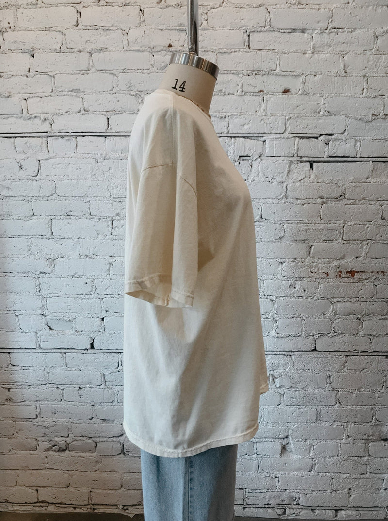 Comfort Colors Heavyweight Tee - Plus-Plus Size Top-Yellow Umbrella