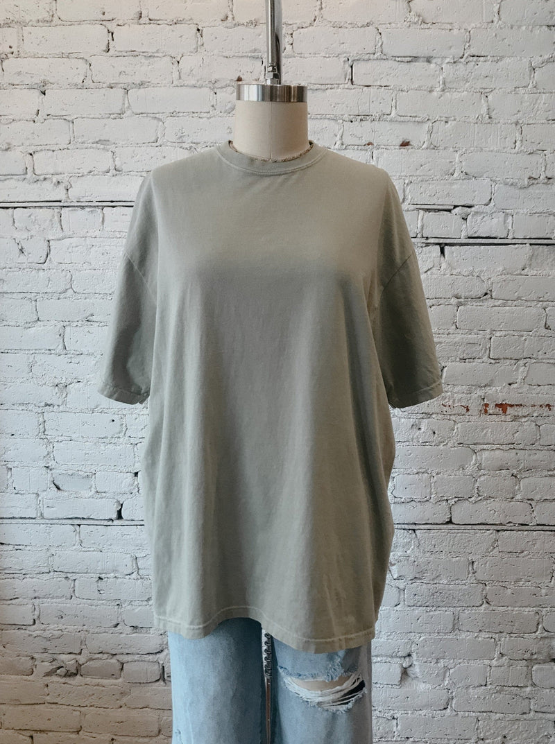 Comfort Colors Heavyweight Tee - Plus-Plus Size Top-Yellow Umbrella