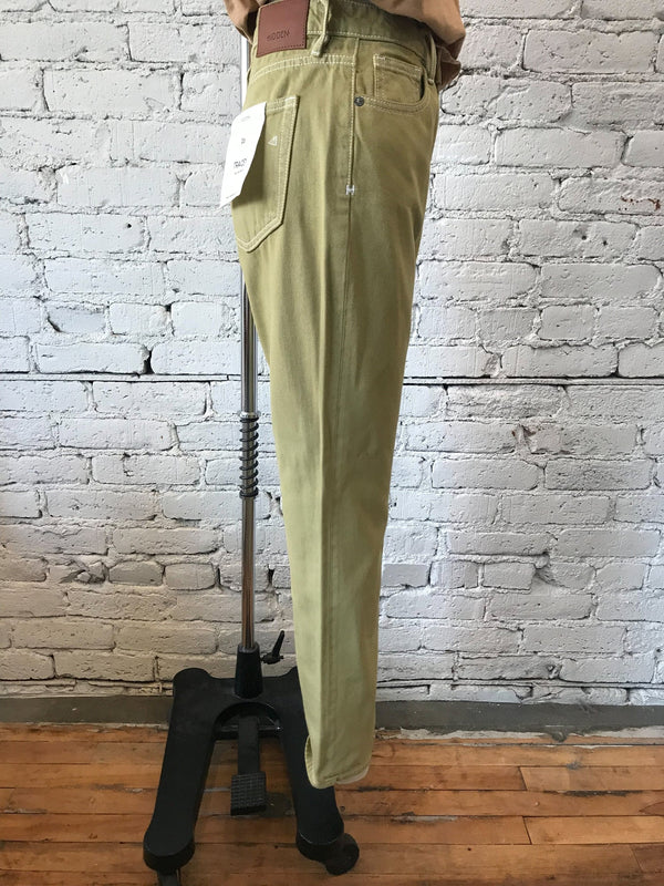 Hidden Jeans - Lime Straight Leg-jeans-Yellow Umbrella