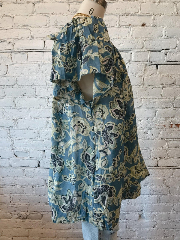 Kauai Getaway Printed Tunic-Tunic-Yellow Umbrella