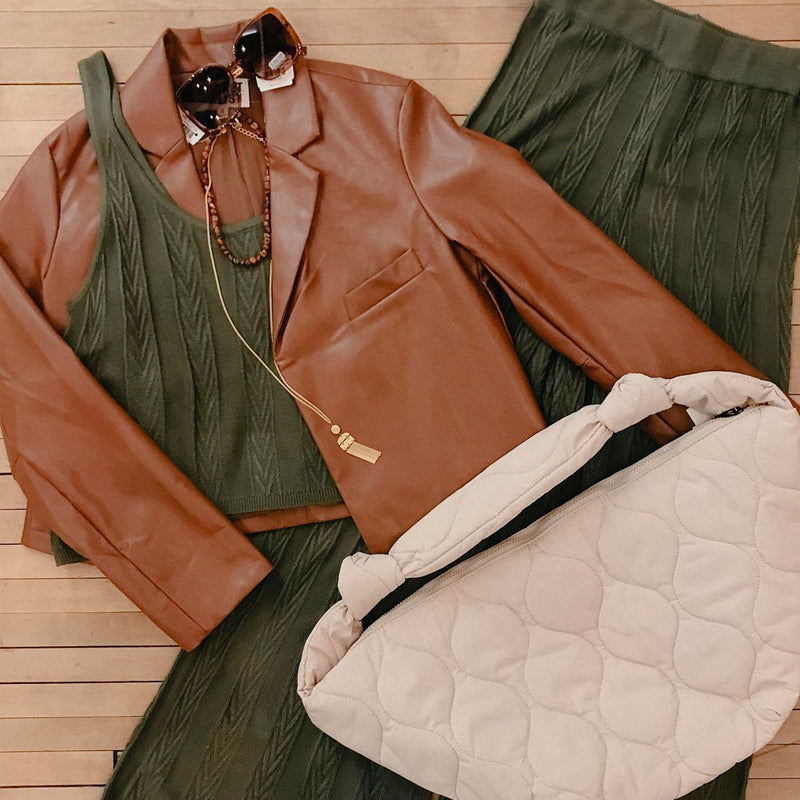 Vegan Leather Jacket