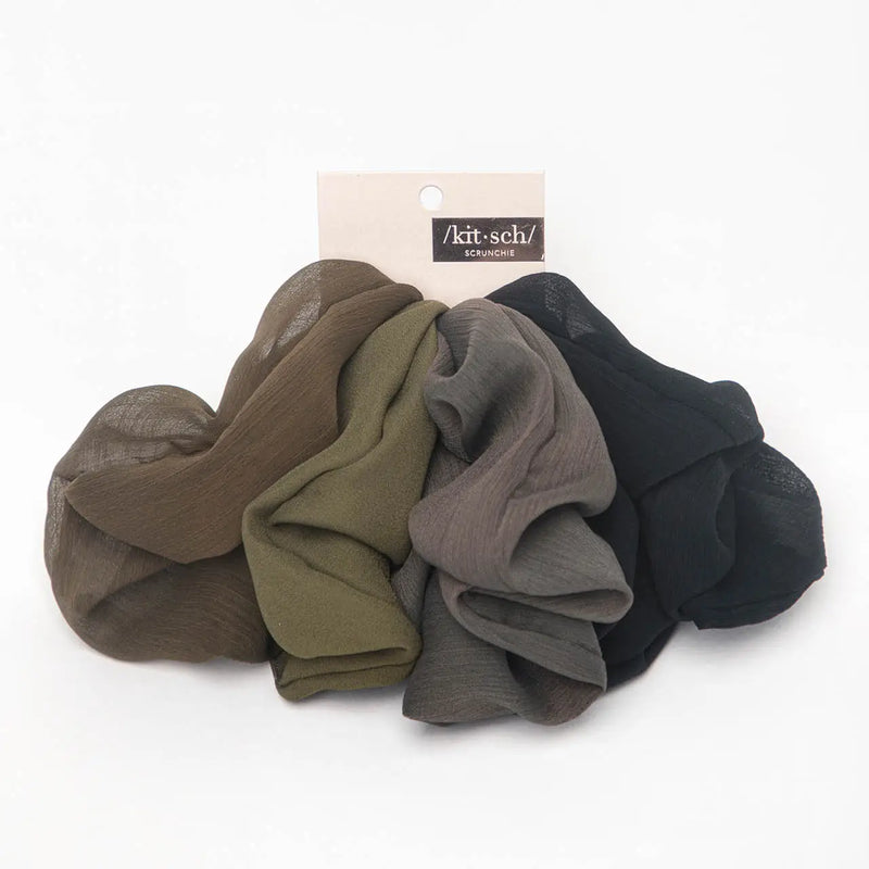 Crepe Scrunchies