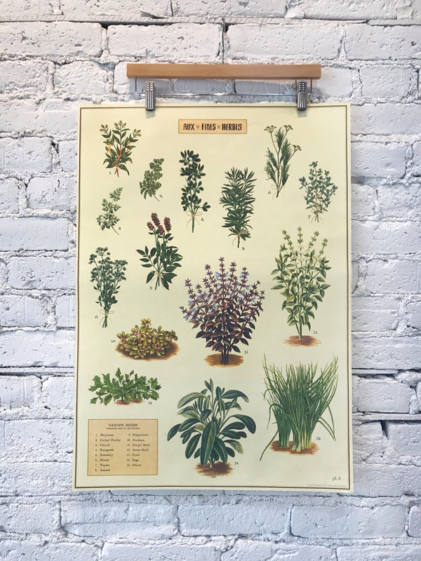 Aux Fines Herbes Poster